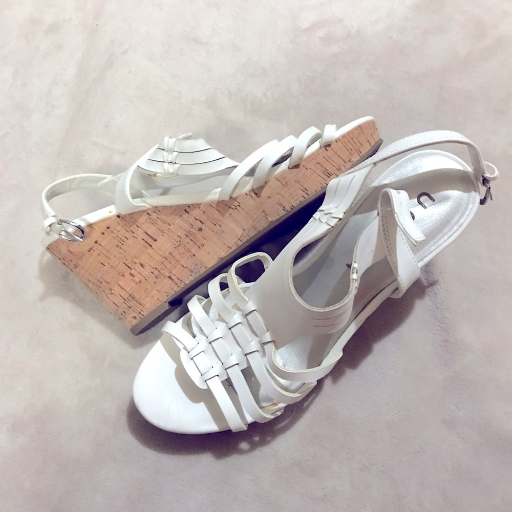 Womens White Size 8 Heels